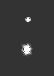 Diffraction par des trous circulaires:  Rob in Space