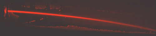 Rayon Laser courb  Robert In Space